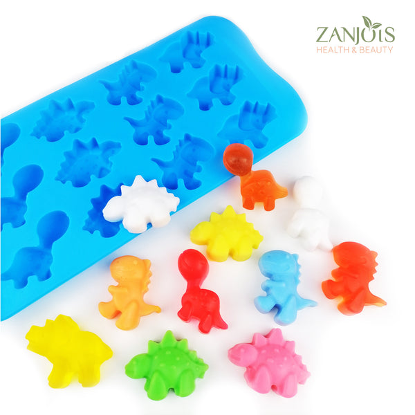 Silicon Molder Mini Dinosaur DIY Soap Chocolate Baking Ice Food Grade